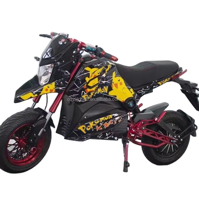 최대 속도 61 80km/h 2000w 72v 고속 장거리 전기 오토바이 성인용