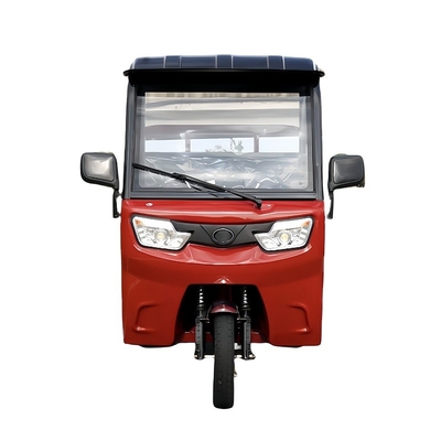 전용 1.6m 큰 파워 화물 전기 트라이사이클 1200W/1500W 반 닫힌 오토바이 트럭