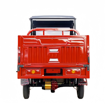 전용 1.6m 큰 파워 화물 전기 트라이사이클 1200W/1500W 반 닫힌 오토바이 트럭