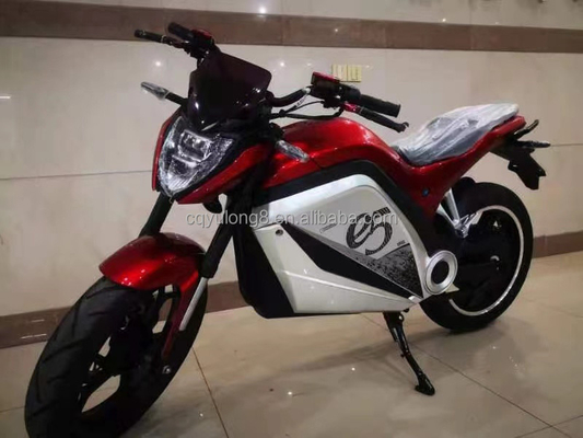 2000W/3000W/5000W 모터 파워 72V 전기 모터사이클 고속 경주용