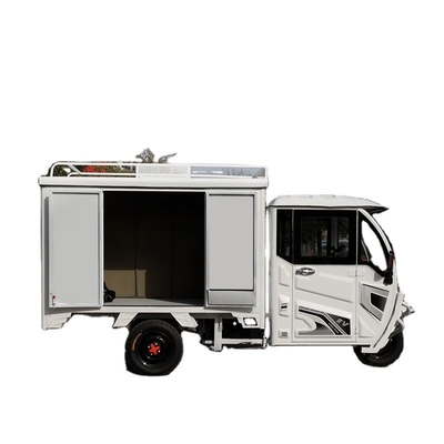 60V 1800W 다중 색상 옵션과 함께 완전히 폐쇄 된 전기 삼자전거 익스프레스 트럭