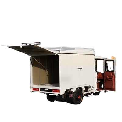 60V 1800W 다중 색상 옵션과 함께 완전히 폐쇄 된 전기 삼자전거 익스프레스 트럭