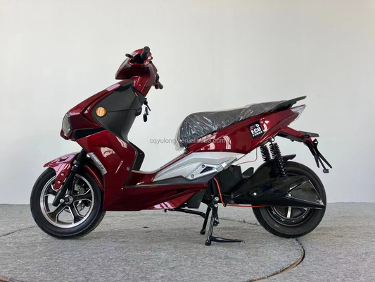 강력한 1500W/2000W 모터 전기 모터사이클 듀얼 디스크 브레이크와 12 인치 타이어