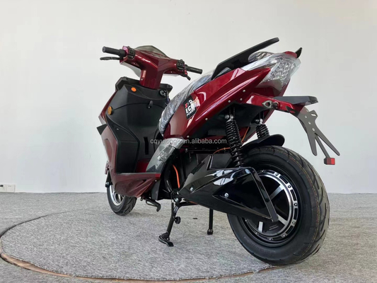 강력한 1500W/2000W 모터 전기 모터사이클 듀얼 디스크 브레이크와 12 인치 타이어