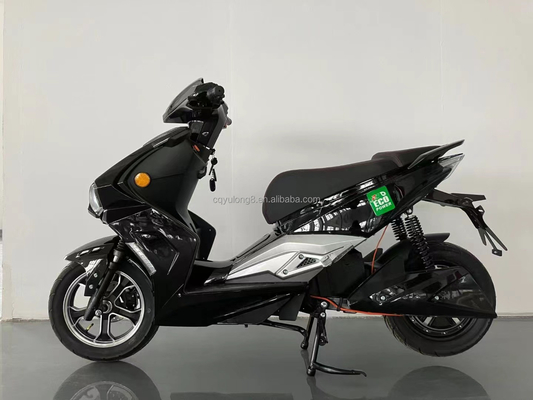 강력한 1500W/2000W 모터 전기 모터사이클 듀얼 디스크 브레이크와 12 인치 타이어