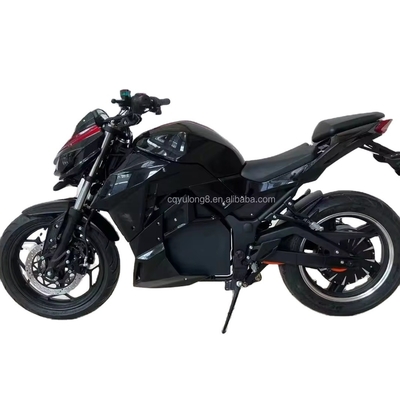 최고속도 100km/h와 디스크 브레이크 시스템으로 72V3000W 전기 레이싱 오토바이크
