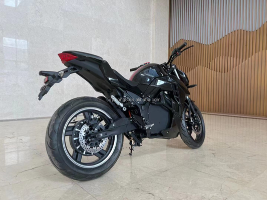 최고속도 100km/h와 디스크 브레이크 시스템으로 72V3000W 전기 레이싱 오토바이크