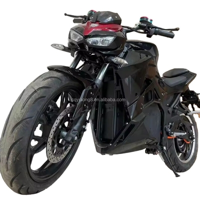 디스크 브레이크 시스템 72V 8000W 독특한 디자인 전기 오토바일