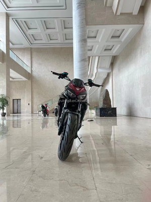 디스크 브레이크 시스템 72V 8000W 독특한 디자인 전기 오토바일