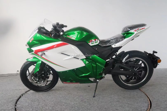 최대 속도 120km/h와 최대 부하 300KG의 맞춤형 8000W 전기 오토바이크