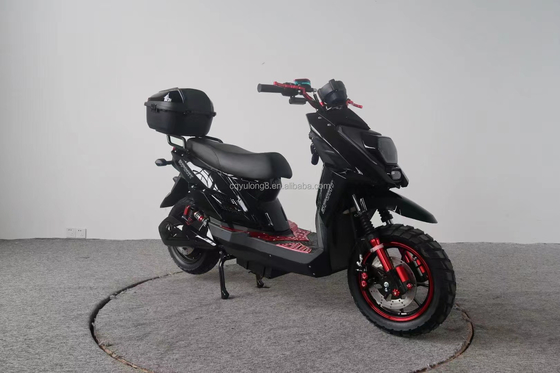 300W 500W 800W DC 브러시리스 모터 디스크 브레이크와 10 인치 타이어와 함께 전기 모터사이클