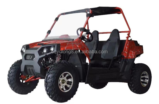 충전 시간 5-7h 2300mm*1300mm*900mm 승인 된 엔진 1500W 4x4 UTV 옆