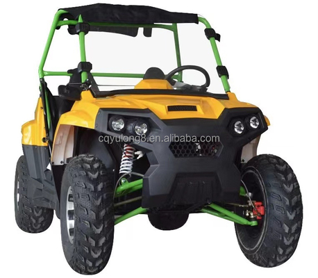 충전 시간 5-7h 2300mm*1300mm*900mm 승인 된 엔진 1500W 4x4 UTV 옆