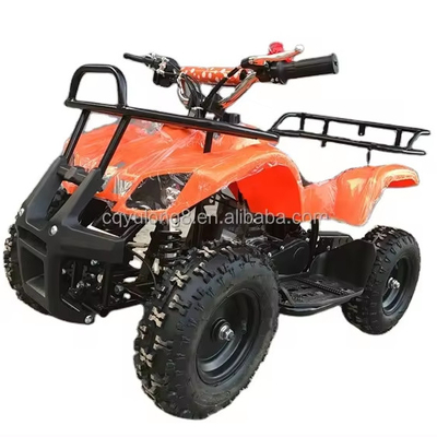 초보자 친화적인 49cc 성인 전기 및 당기 시작 ATV 쿼드 자전거 어린이 MINI ATV