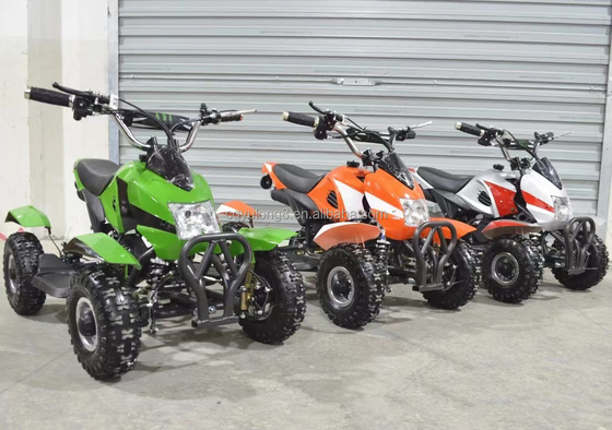 49cc 어린이 쿼드 자전거 미니 ATV 어린이 4x4 휠러 체인 드라이브 및 부품
